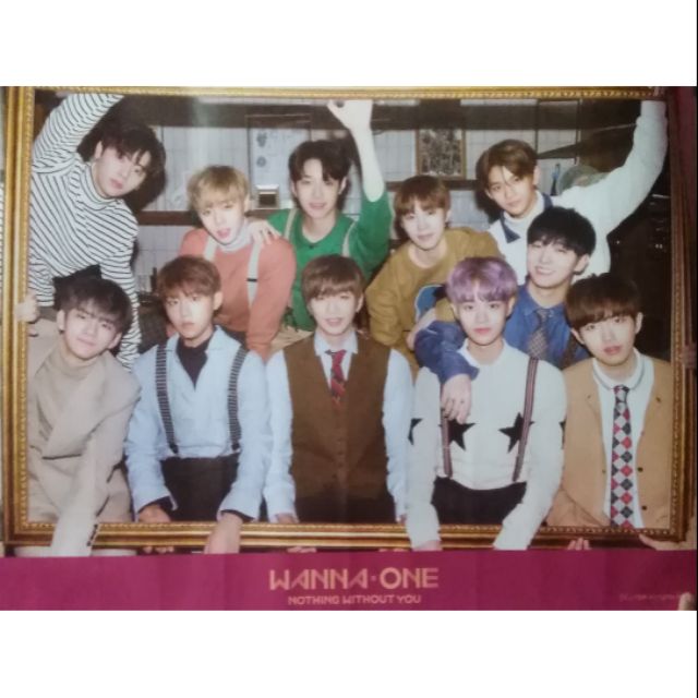 🔥พร้อมส่ง🔥โปสเตอร์​ wannaone​