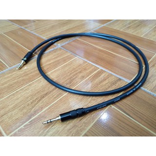 สาย (AUX)  Mini 3.5 to Mini 3.5 Canare L-2E5AT (MADE IN JAPAN)