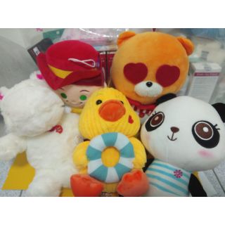*ส่งฟรี* ขายเหมาตุ๊กตามือ1จำนวน 5 ตัว ลายตามภาพจ้า