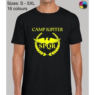 เสื้อยืดลําลอง แขนสั้น พิมพ์ลาย Camp Jupiter Cool Novelty Regular Fit สําหรับผู้ชาย 259788