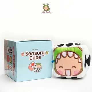 Newborn Flash Card | Little Monster | แฟลชการ์ดกระตุ้นพัฒนาการ 0-6 เดือน | การ์ดขาวดำ | Sensory Cube