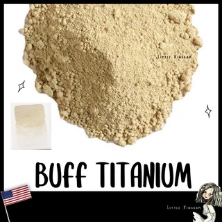 Pigment ผงสีครีม 🇺🇸Buff Titanium *Non-Toxic* - สำหรับทำสีน้ำ สีน้ำมัน