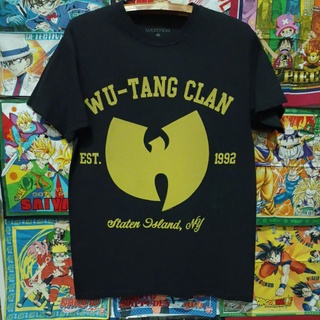 เสื้อยืดมือสอง Usa Wu-Tang Clan Size M.อก20/ยาว28