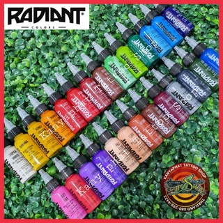 สีสัก หมึกสักเรเดียน RADIANT ขนาด 1 ออนซ์