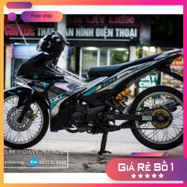 สติ๊กเกอร์ติดรถ ตัวกระตุ้น 150 YZ15 วัสดุโครเมียม
