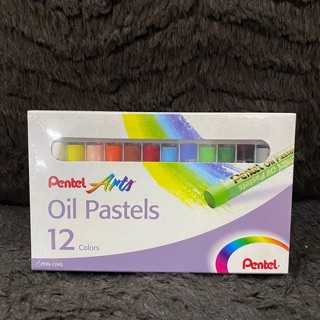 สีชอล์กเพนเทล PENTEL 12สี 16 สี