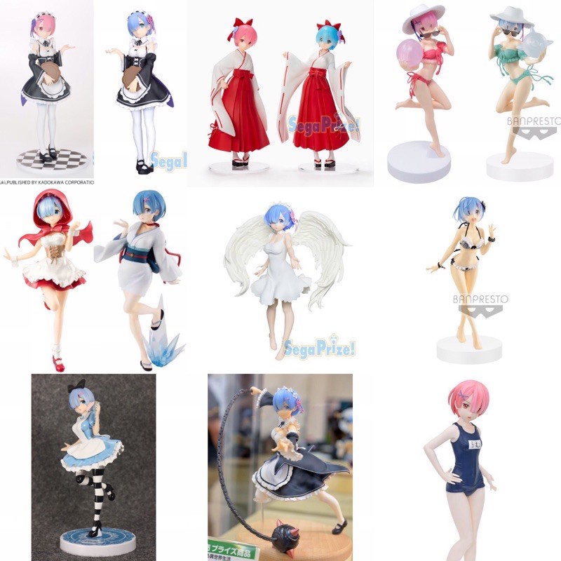 Sega/Taito/Furyu/EXQ - Re Zero - Starting Life in Another world (ของแท้)(มือ1)(Lot Japan)