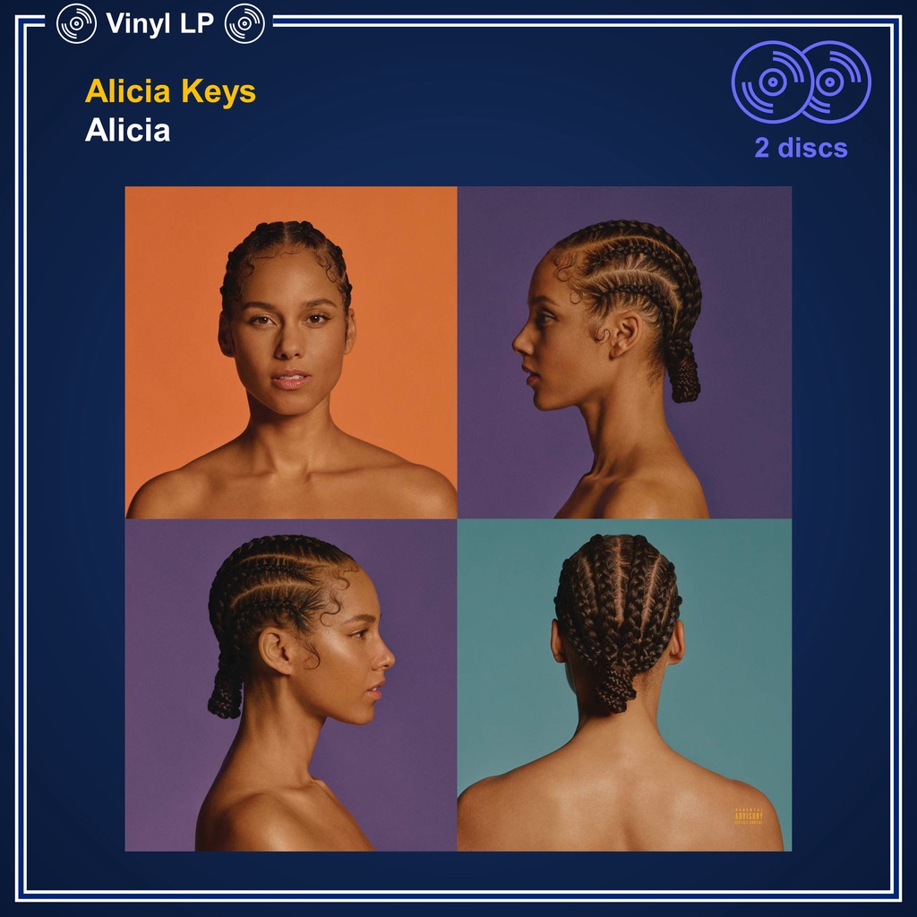 [แผ่นเสียง Vinyl LP] Alicia Keys - Alicia [ใหม่และซีล SS]