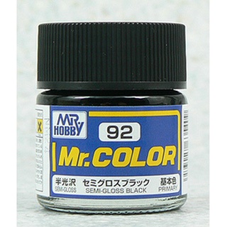 Mr.Color MC-92 Semi Gloss Black สูตร Thinner