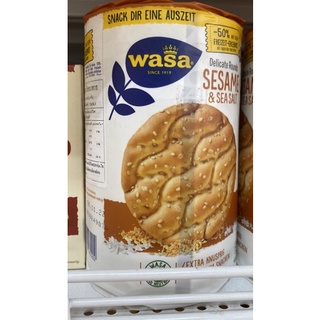 Wasa Delicate Rounds Sesame &amp; Sea Salt 235 G.