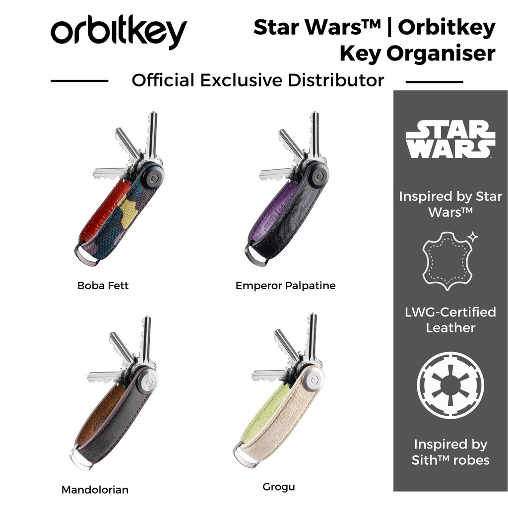 Orbitkey Star Wars Key Organizer