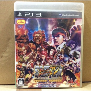 แผ่นแท้ [PS3] Super Street Fighter IV - Arcade Edition (Japan) (BLJM-60364 | 55036) SF 4