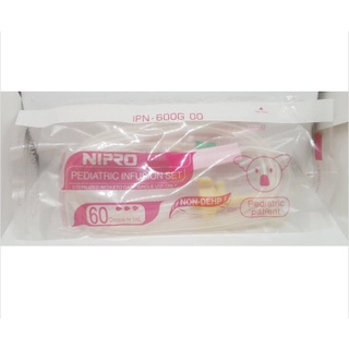 NIPRO ชุดให้ น้ำเกลือเด็ก IPN 600G - 100 ชุด/กล่อง