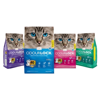 Odour lock ไร้ฝุ่น 12L ทรายแมวออเดอร์ล็อคอัลตร้าพรีเมี่ยม