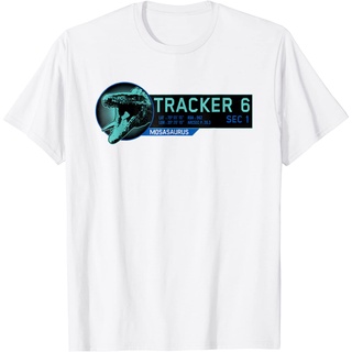 [S-5XL]เสื้อยืด ผ้าฝ้าย พิมพ์ลาย Jurassic World Fallen Kingdom: Tracker 6 แฟชั่นสําหรับผู้ชาย