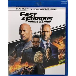Fast &amp; Furious: Hobbs &amp; Shaw/เร็ว...แรงทะลุนรก ฮ็อบส์ &amp; ชอว์ (Blu-ray + DVD Bonus Disc + Art Cards 4 ใบ) (BD มีเสียงไทย)