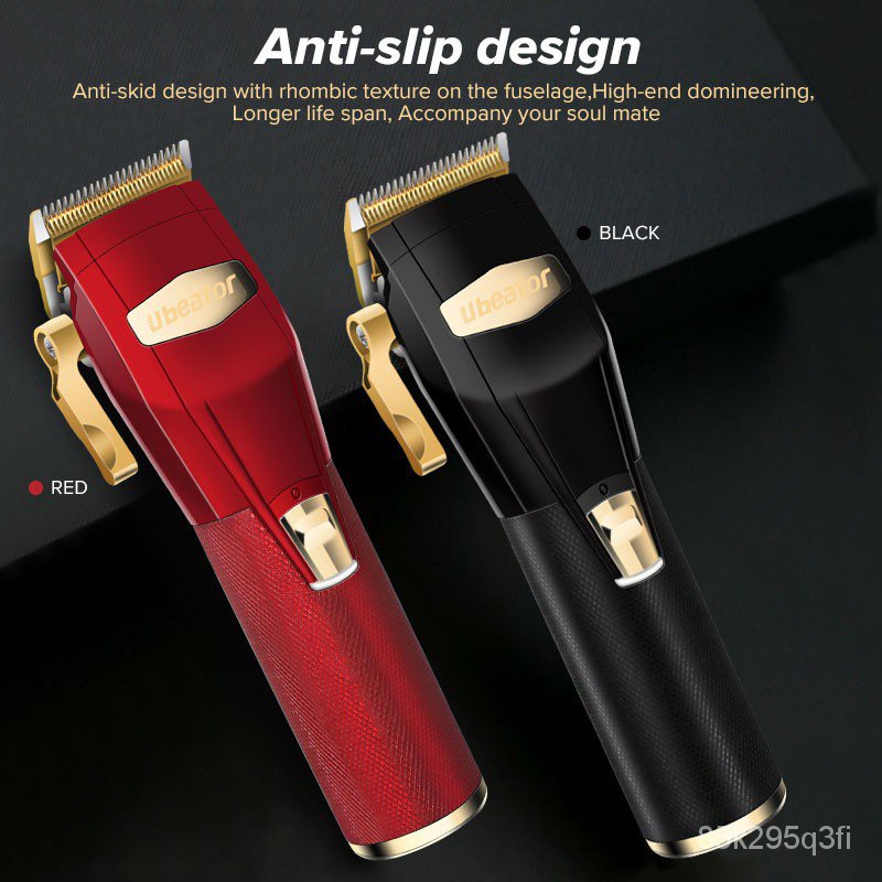 Barbershop Cutter Hair Cutting Machine Haircut Cordless Hair Clipper ...