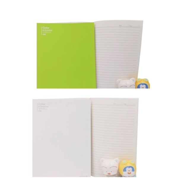 สมุดปกอ่อน morning glory B5 สันกาว มี10สี สินค้านำเข้าจากเกาหลี 10300-73342