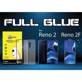 ฟิล์มกระจกนิรภัยเต็มจอ OPPO Reno 2 , Reno 2F ยี่ห้อ Startec คุณภาพดี ใสเสมือนจริง ทัชลื่น เคสไม่ดัน ปกป้องหน้าจอได้ดี