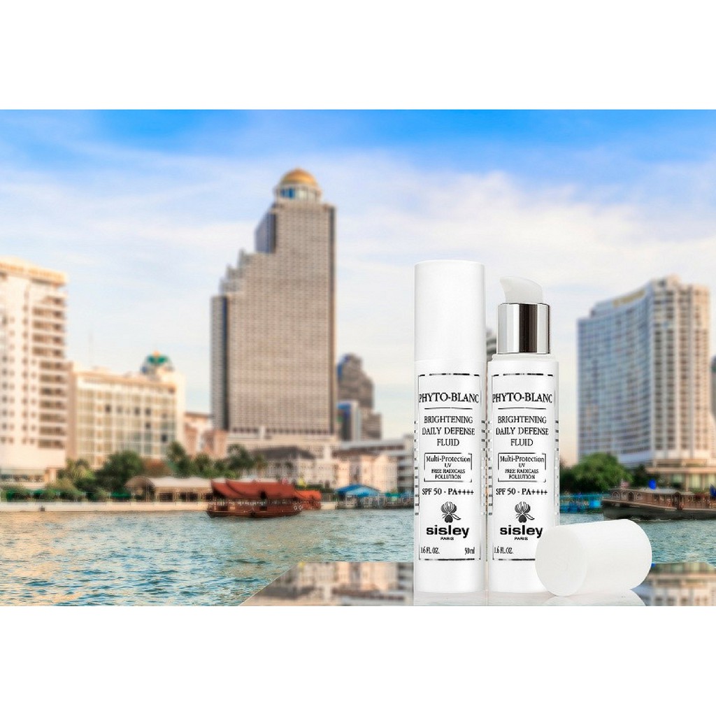 Sisley Phyto-Blanc Brightening Daily Defense Fluid SPF 50 – 50 Ml Tagespflege Mit LSF