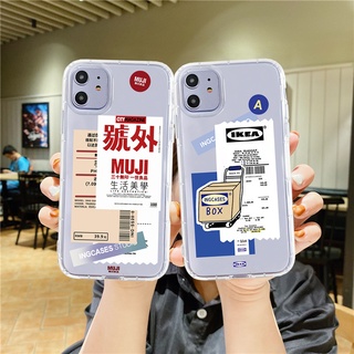 พร้อมส่ง เคสโทรศัพท์มือถือแบบนิ่ม ใส กันกระแทก สําหรับ IPhone 14 13 12 11 Pro Promax 14Plus mini X XS XR XSMAX 6 6s 6plus 6splus 7 8 SE2020 7plus 8Plus