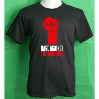 เสื้อยืด พิมพ์ลาย RAGE AGAINST THE MACHINE