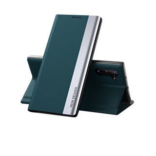 โปรโมชั่น : เคสโทรศัพท์หนังใาพับ สำหรับ Samsung Galaxy Note 8 9 10 Plus  Note 20