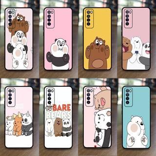 เคส Huawei Nova 7 ลายสามหมีจอมป่วน ขอบนิ่มหลังแข็ง เคสมือถือ เคสโทรศัพท์ Case เคส TPU ขอบนิ่มหลังแข็ง ไม่ขูดตัวเครื่อง