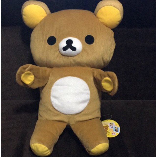 [Toreba]ตุ๊กตารีลักคุมะแบบมีที่สอดมือ(Rilaxkkuma-Both Hands 50cm)ของแท้100%