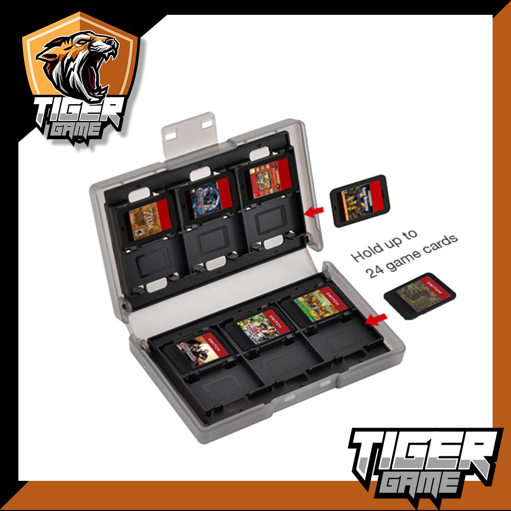 กล่องเก็บตลับเกมส์ Nintendo Switch 24 in 1 (Game card case for Nintendo Switch) ตลับเก็บเกมส์ Switch