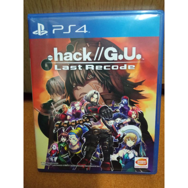 (มือสอง) มือ2 เกม ps4 : HACK//G.U. LAST RECODE (Z3) สภาพดี