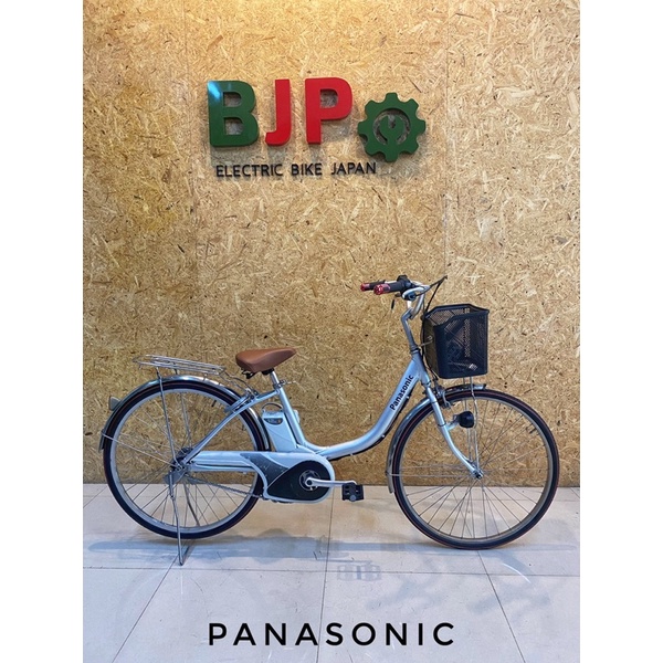 จักรยานแม่บ้านไฟฟ้าญี่ปุ่น ยี่ห้อ Panasonic ปั่นและบิดได้