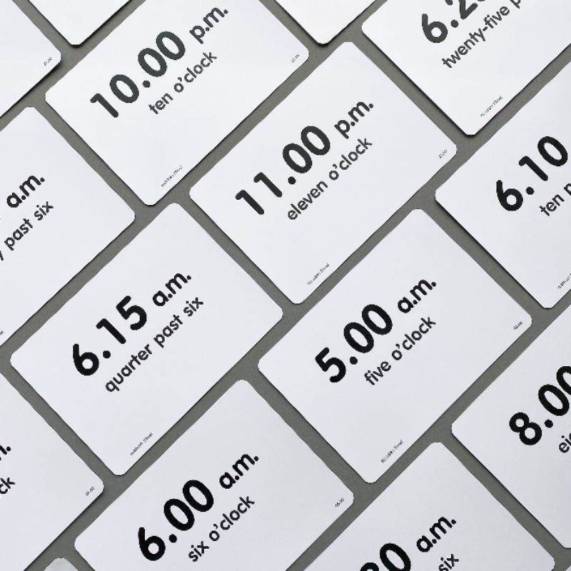 แถม นาฬิกา แฟลชการ์ดเวลา นาฬิกาแผ่นใหญ่ Flash Card Time KP069 - aey ...