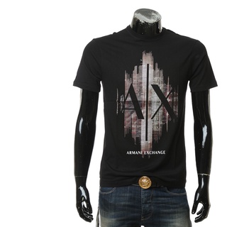 Armani เสื้อยืดลําลอง แขนสั้น คอกลม แฟชั่นสําหรับผู้ชาย 6hztfg Zjh4z