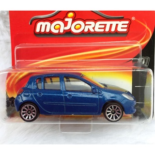 Majorette Renault Clio B85 - Blue Color /Wheels 5U /scale 1/57 (3 inches) Short Package