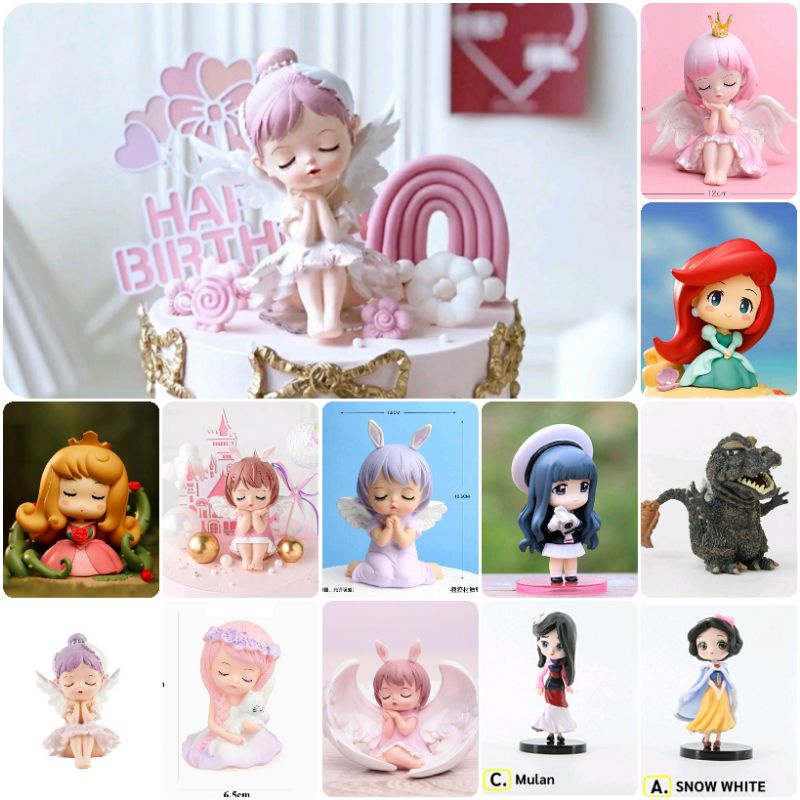 (พร้อมส่งในไทย) โมเดล ฟิกเกอร์ แต่งบ้าน แต่งเค้ก ของสะสม