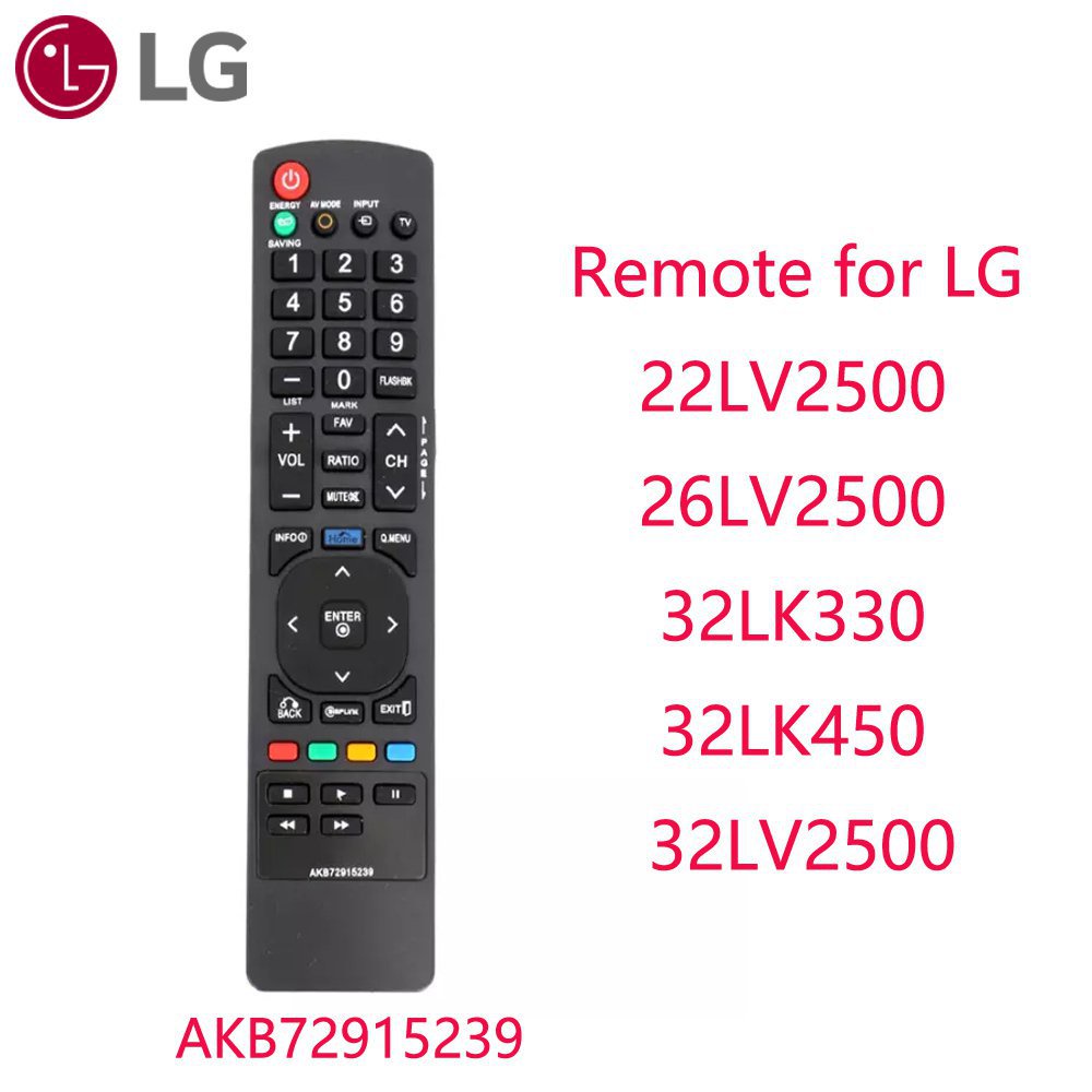 รีโมท LG สมาร์ททีวี New Replaceded Remote AKB72915239 สําหรับ LG AKB72915244  22lv2500 26LV2500 32LK