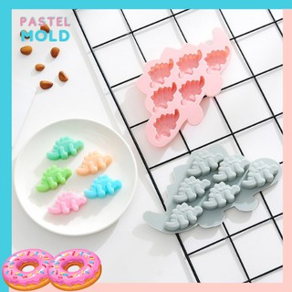 Mold Pastel พิมพ์ซิลิโคนไดโนเสาร์จิ๋ว ทำวุ้น ช๊อคโกแลต ตกแต่งเทียนหอม สุดปัง สุดน่ารักมาก รีบมาตำกันนะจ๊ะ  #ห้ามพลาด !!