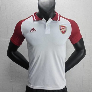 เสื้อโปโลแขนสั้น ลายทีมชาติฟุตบอล Big Zhudi Arsenal 22-23 ไซซ์ S-XXL ชุดเหย้า AAA แบบแห้งเร็ว