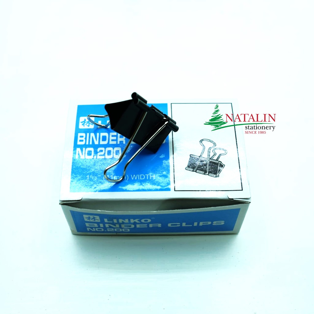BINDER CLIP 200 (41 mm ) LINKO