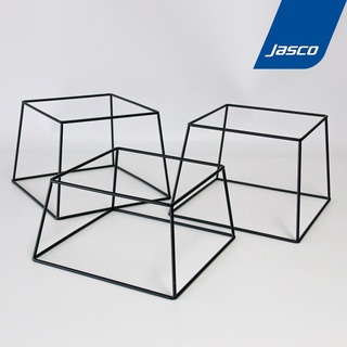 Jasco ชั้นเอนกประสงค์	เหล็กสีดำ Risers