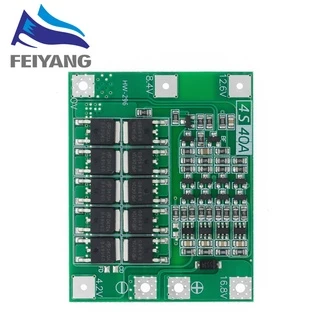 3S 4S 40A 60A Li-ion 18650 BMS แบตเตอรี่ลิเธียม Charger ป้องกัน Pad สําหรับ 11.1V 12.6V 14.8V 16.8V เจาะมอเตอร์