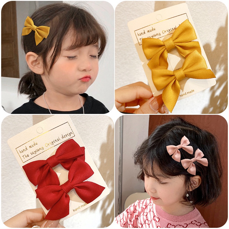 กิ๊บติดผม สไตล์เจ้าหญิง น่ารัก เครื่องประดับ สําหรับเด็กผู้หญิง 2 ชิ้น ต่อล็อต