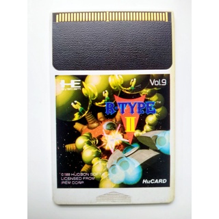 R-Type II Japan PC Engine Hu-Card