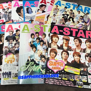 พร้อมส่ง นิตยสารเก่า เอสตาร์ A-Star ปกเอสเจ Super Junior