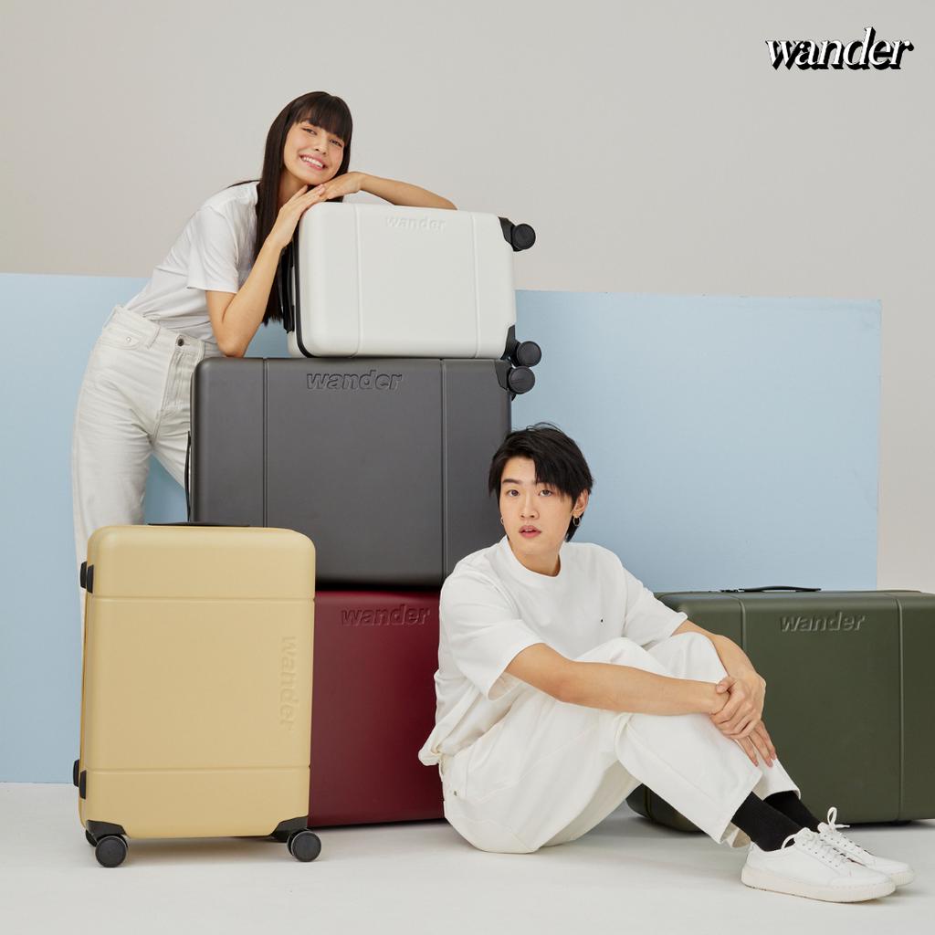กระเป๋าเดินทาง Wander ล้อลื่นที่สุด ถือขึ้นเครื่องบินได้ | Wander Carry On Luggage 20 นิ้ว