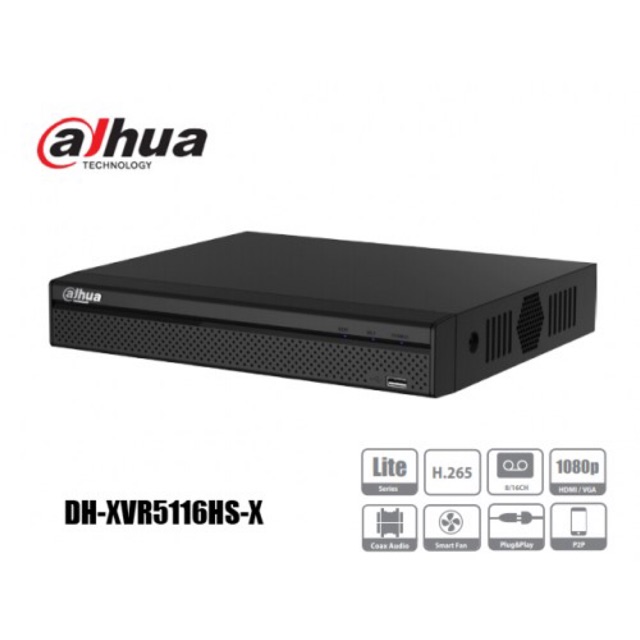 เครื่องบันทึก Dahua XVR5116HS 16CH.