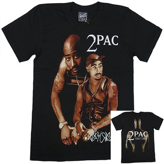 เสื้อยืดแขนสั้น พิมพ์ลาย TUPAC - WHITE MEMORY shirt ( MAXX )