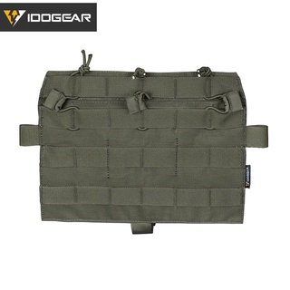 Idogear กระเป๋ายุทธวิธี MOLLE TRI แผงด้านหน้า ถอดออกได้ สําหรับ AVS JPC2.0 3579