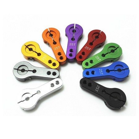 25T M3 โลหะ RC Servo Arm Horn สําหรับ Futaba Savox Xcore HL HSP HD Power